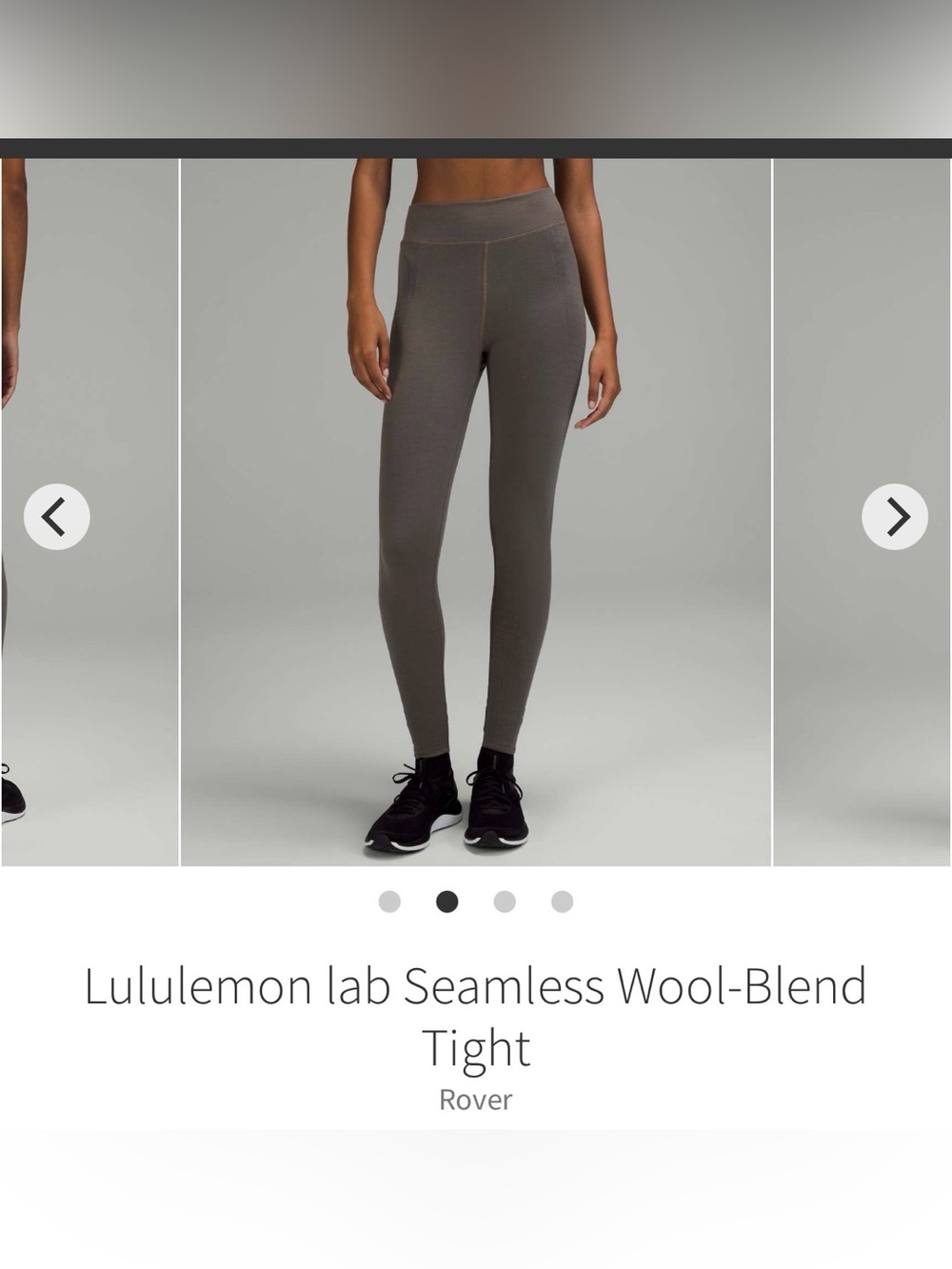 Lululemon Lab seamless wool blend tight rover size 8 - Picture 1 of 11